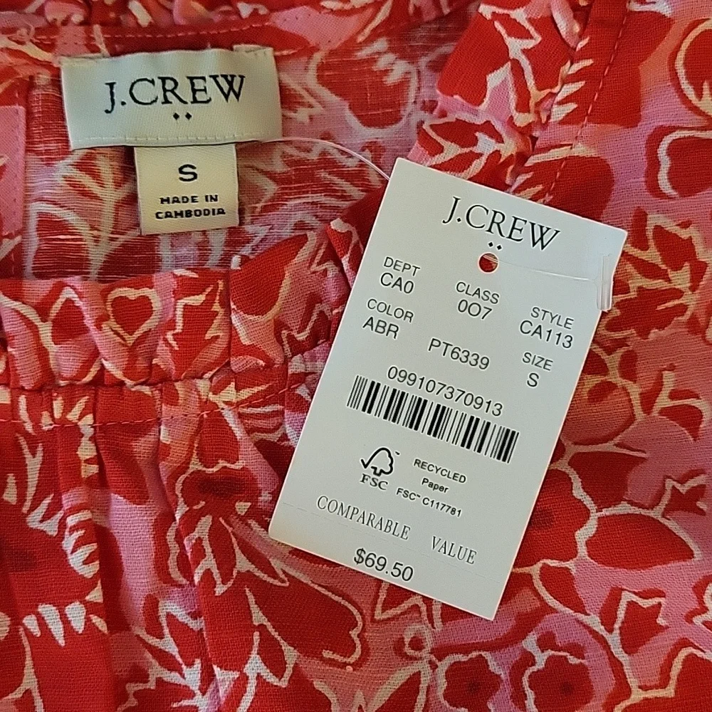 J. Crew Factory Sleeveless Top - S NWT - Picture 6 of 10